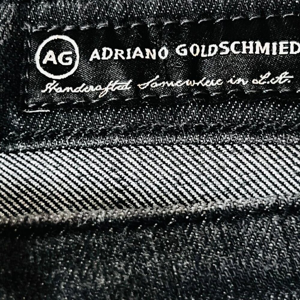AG Adriano Goldschmied The Stevie Slim Straight Fit Womens Jeans Dark Wash 30R - Picture 5 of 15